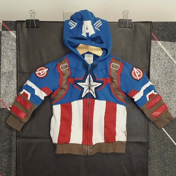 COPY - MARVEL Boys’ Hooded Sweatshirt, Disneyland Japan size 3 - Picture 1 of 3